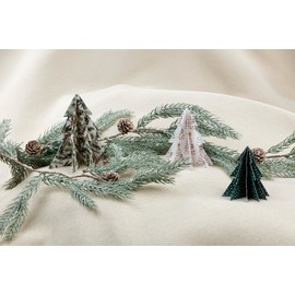 Clairefontaine 95548C - Block of 20 Cosy Christmas Pattern Sheets A4 Size (21x29.7cm) 160gsm + 2 Sheets of Cut-Out Labels + Creative Idea - Paper Scrapbooking Paper Arts & Crafts