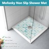 Mofonky Shower Mat Non Slip: 24 x 24 Inch Shower