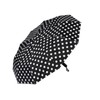 Agaric Cute Polka Dots Large Travel Umbrella, 46” UV Protection