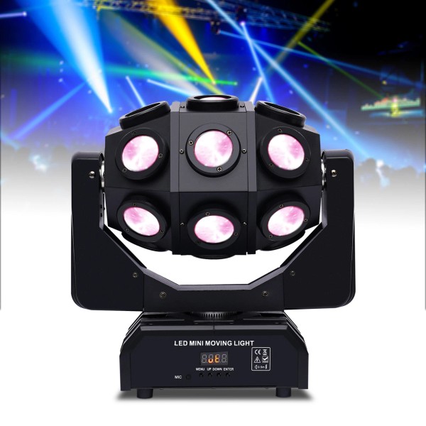 Unbranded 180W Moving Head Stage Lighting RGBW DJ Party Light