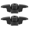 NOWHYX Kayak Anchor Cleat, 2Pcs Line Cleat for Kayak Track