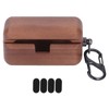 Wood Earbuds Case, Wood Protective Case for AZ80 Fine Polished