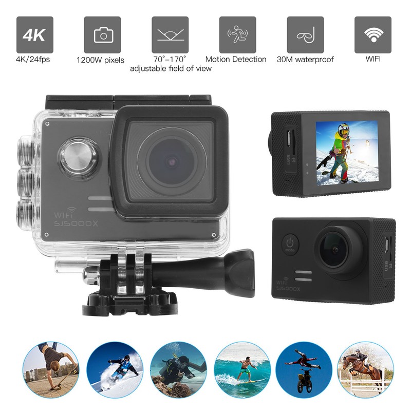 SJCAM SJ5000X ELITE Sports Camera Set MultiFunctional Underwater Action Camera