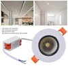LED Downlight 7W 630lm Adjustable Dimmable Recessed COB Ceiling Light