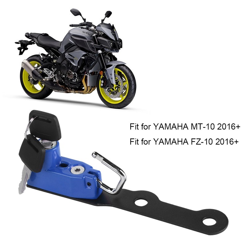 Motorcycle Modification Aluminum Alloy Helmet Lock Mount Hook Fit for