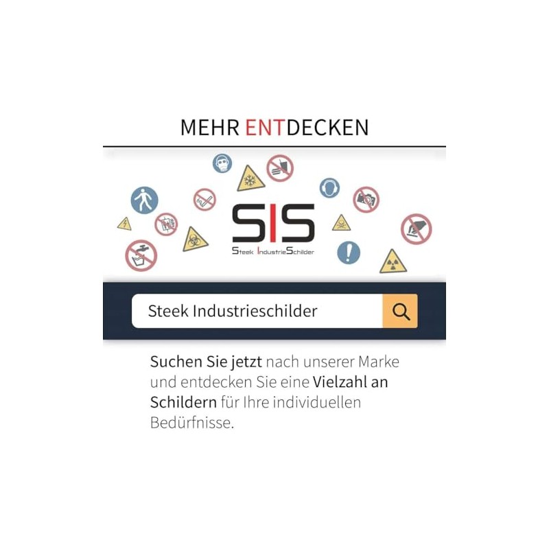 Drinking Water Sticker 15 x 5 cm (Weatherproof)