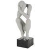 Deco 79 Polystone People Decorative Sculpture Crouching Home Decor Statue