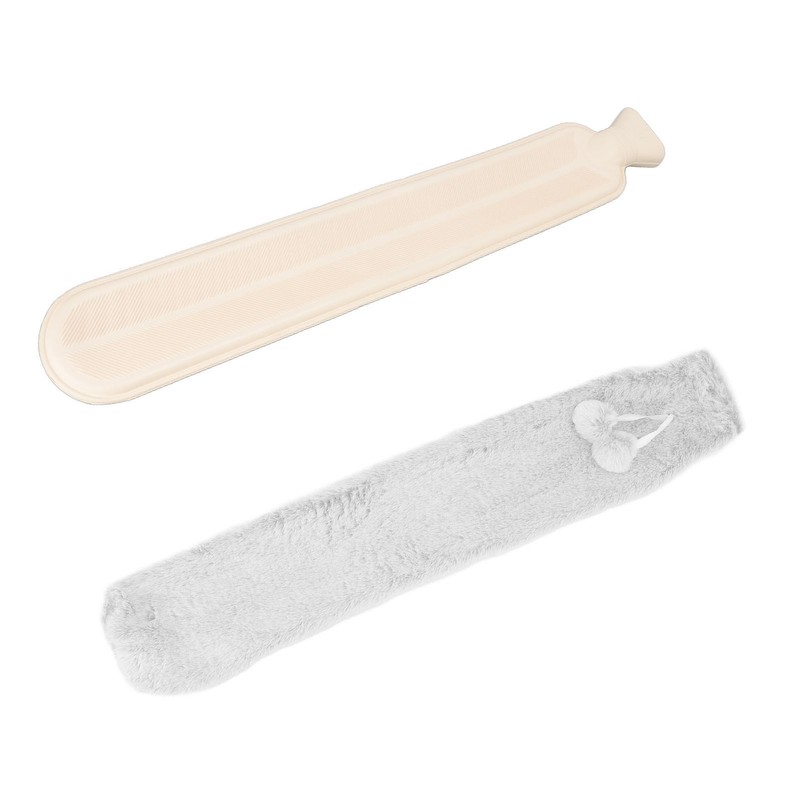 2000ML Hand Warm Water Bag Explosionproof Rubber Plush Hot Water