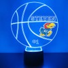 Mirror Magic Store University of Kansas Jayhawks Basketball LED Lamp/Night