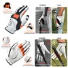 HPLSZCN Men's Left Hand Golf Glove with Joint Knuckle Indicator
