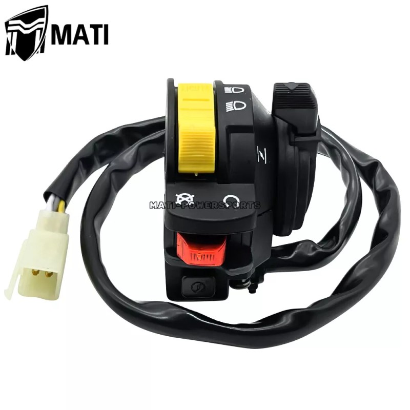 MATI Left Handlebar Control Switch Start Stop Headlight for Arctic