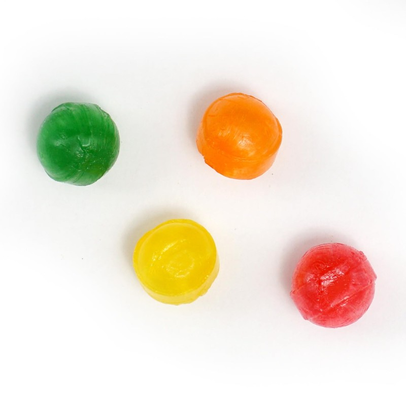 Assorted Sour Candy Balls, 2 Pound Bulk Candy (Approx. 150