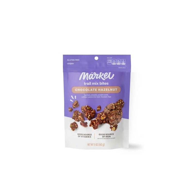 Chocolate Hazelnut Nut Cluster Trail Mix Bites 5oz, Well Market