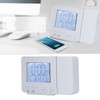 180° Rotation Projection Alarm Clock USB Powered LED Digital Clock