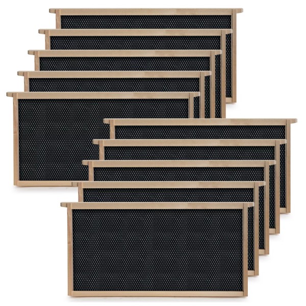 Premium Beehive 10 Frame Add-On Deep Replacement Frames Langstroth Beekeeping