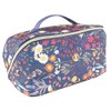 Simply Southern Navy Field Floral Cosmetic Bag