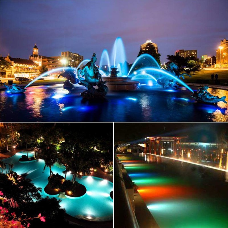 RSN LED Underwater Light 18W RGB Waterproof Grade IP68 LED