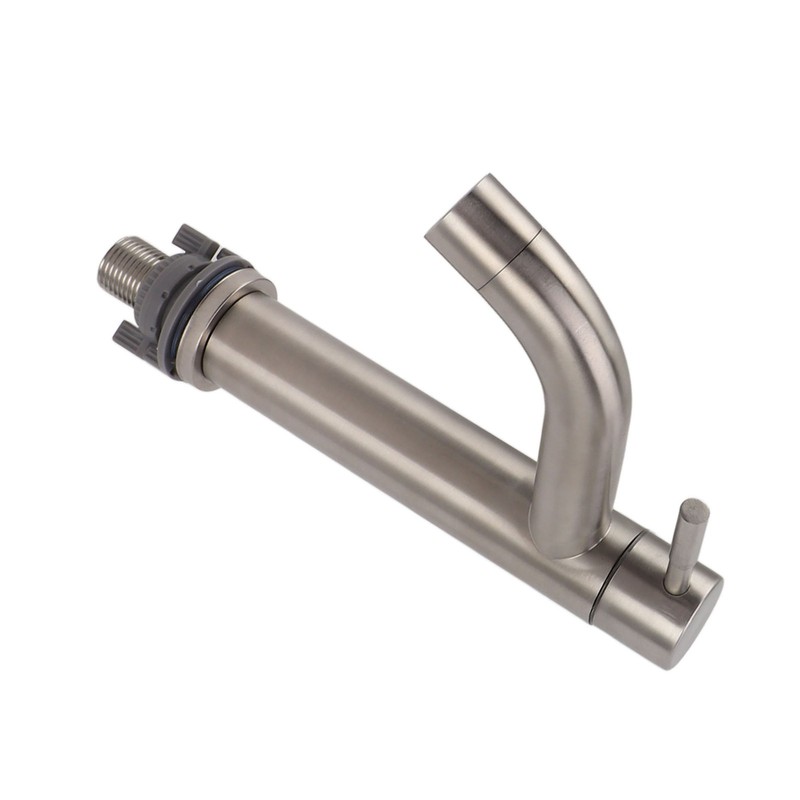 Kitchen Faucet Single Hole Stainless Steel Single Cold Sink Faucet