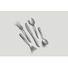 Cambridge 326J2H9BH26 Swirl Sand 89-Piece Flatware Set