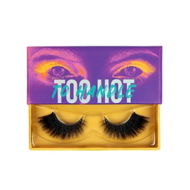 Magnetic Eyelashes with 12 Magnets – Premium Faux Mink Lashes | Reusable 50x | Universal Fit | Vegan & Cruelty-Free | Natural Look – 1 Pair (Too Freakish)