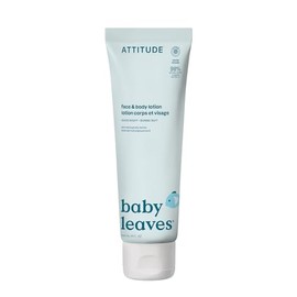 ATTITUDE Baby Lotion, EWG Verified Moisturizer, Dermatologically Tested Moisturizing Cream, Vegan and Cruelty-Free, Good Night Scent, 8 Fl Oz