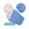 KEEPOW Microfiber Mop Refills Compatible with MR.SIGA Professional Microfiber Mop,
