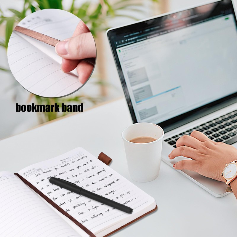 Koogel Hardcover Journal Notebook, A5 College Ruled Notebook Executive Notebook