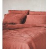 Ger3as Linen Bed Sheet without Rubber, 100% Stonewashed, Natural Linen