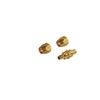 Metabo HPT Poly Air Hose Splicers Repair Kit, 3/8", Brass