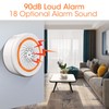 Smart Indoor Sound and Light Alarm USB Battery Dual Power