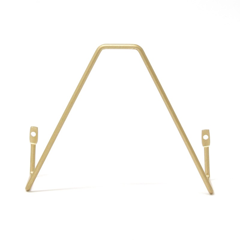 Wake Sangyo Kabette Cabette BOOK Hook Wall Storage Brass Color