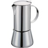 Cilio Aida Polished Stainless Steel Stovetop Espresso Maker - 2-Cup