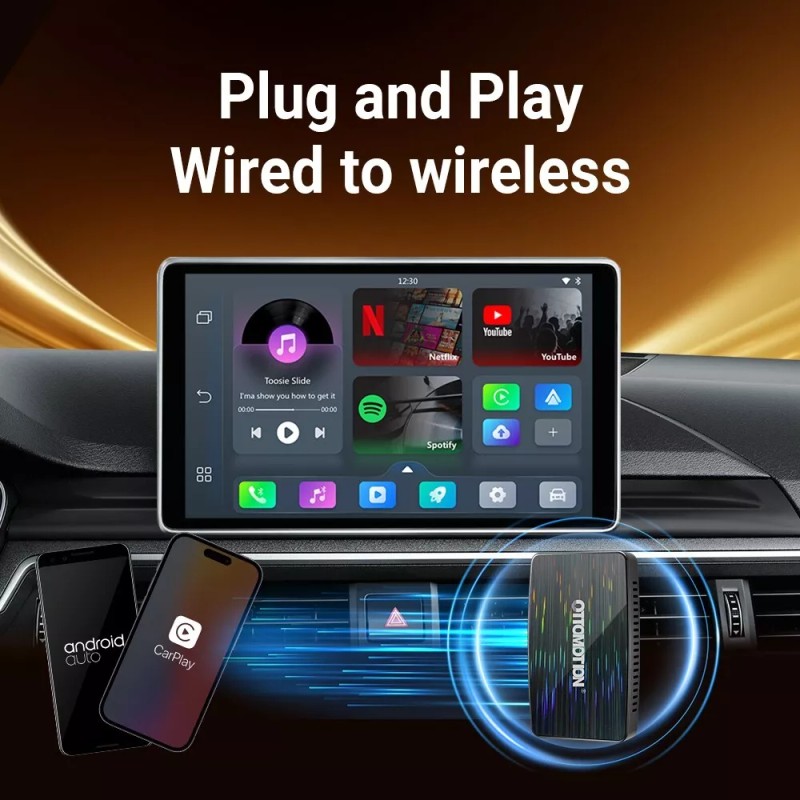 Play2Video Pro ALL-IN-1 AI Box Play2Video Wireless Carplay&Androi