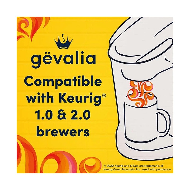 Gevalia Mild Roast K-Cup Coffee Pods, Signature Blend (100 ct.)