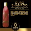 Ouro SHAMPOO Matizador ROJO 250 ml.