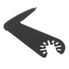 10Pcs Oscillating Saw Blade Sickle Shape High Speed Steel Multitool