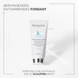 Kérastase Symbiosis, Detangling Anti-Dandruff Conditioner, Conditioner for Sensitive Scalps, Sulphates and Silicones, Fondant Apaisant Essentiel, 200 ml