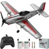 SIMREX TOY2409 RC Airplane, 2.4 GHz remote-controlled airplane with 6-axis