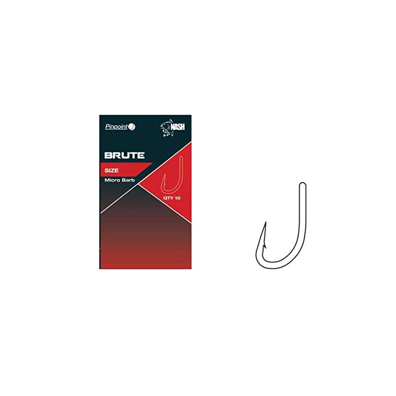Nash Pinpoint Brute Hooks: 2