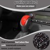 Lcojicep ABS Car Gear Shift Knob Cover Compatible with Corvette