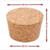 lilawelt24 Barrel Cork, 16 Sizes to Choose From, Natural Cork,