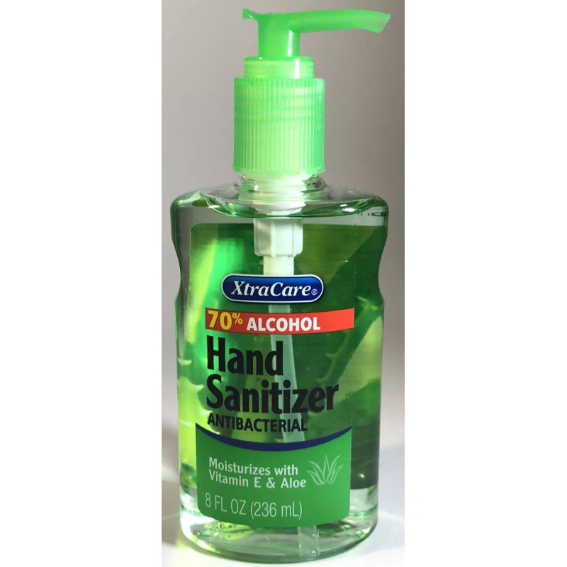 XtraCare Hand Sanitizer Gel With Aloe & Moisturizers-1ea 8oz Blt