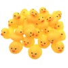 JZK 30 x Yellow Rubber Bath Ducks Swimming and Squeaky