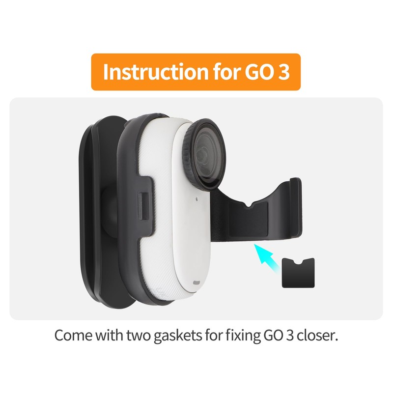 BTG Cap Mount for Insta360 Go 3S Go 3 Accessories