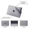 Estuchelandia Skin Funda Case Kit 5 En 1 Para Macbook