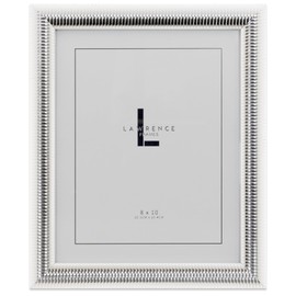 8x10 Crestmore Frame - Silver Ribbed