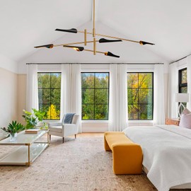 MhyTogn 76” Industrial Pendant Light 6-Lights Adjustable Farmhouse Chandelier Modern Pendant Lighting Fixtures for Dining Room Living Room Kitchen Island Bedroom, UL Listed