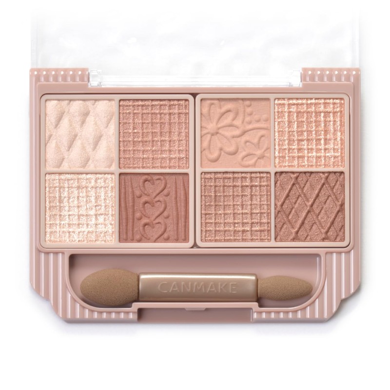 Canmake Petit Palette Eyes 04 Ammand Brulee 0.07 oz (2.0