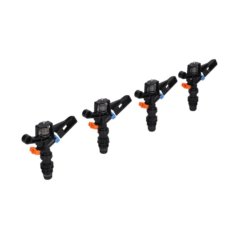 10PCS G1/2 Male Thread Rocking Arm Sprinkler 360° Rotating Lawn