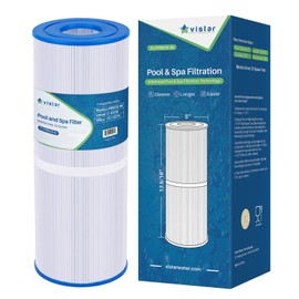 Vistar Water Technologies PLFPRB25-IN Hot Tub Filter Replaces Guardian 413-106, Unicel C-4326, Filbur FC-2375, FC-2370, 3005845, 17-2327, 100586, 33521, 25392, 817-2500, 5X13 Drop-in Spa Filter 1 pack